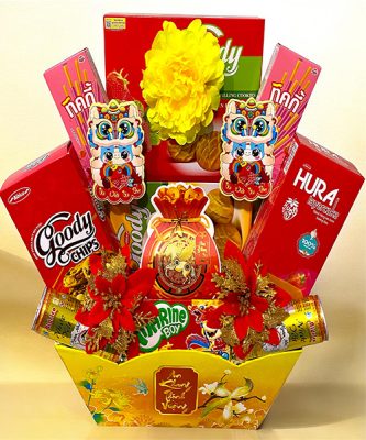 Giỏ Quà Tết 2026 Vạn Xuân Tài Phát Cobochai Mẫu 03